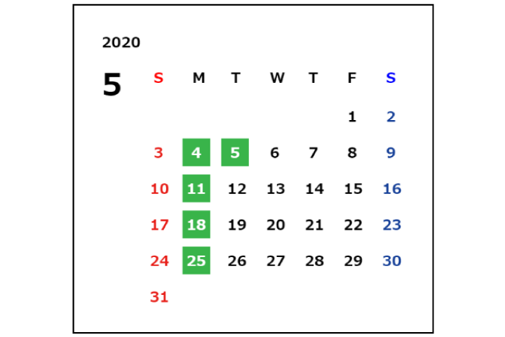 5月150%済