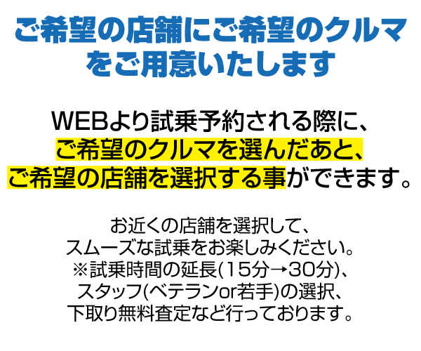 試乗車フォーム ヴォクシー ネッツトヨタ南海